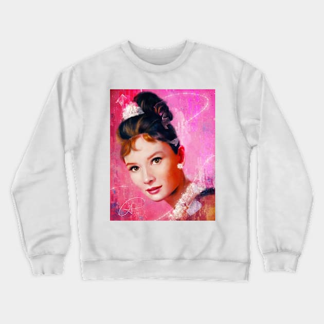 Audrey Crewneck Sweatshirt by andycwhite